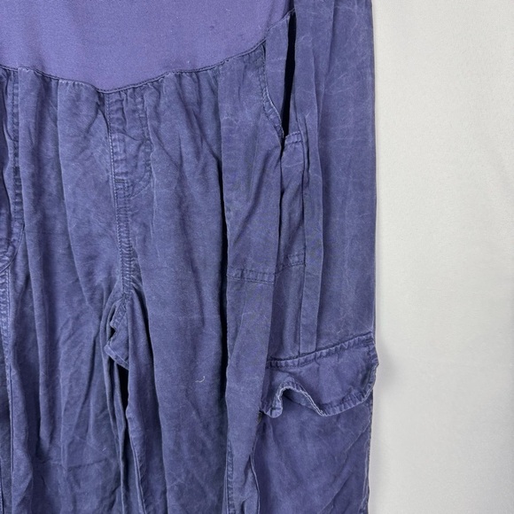 Whoa, Wait Eclipse Purple Cargo Jogger Maternity Pants M - Picture 3 of 3